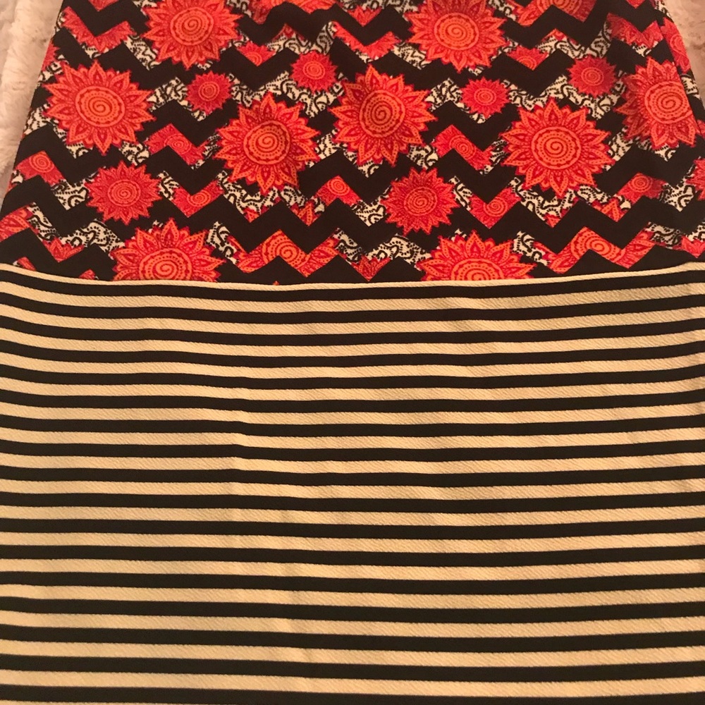 Lularoe Cassie Pencil Skirt Large
